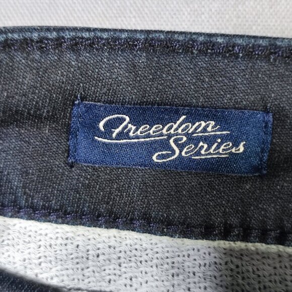Buffalo jeans straight six Freedom series men's size W36xL32 indigo blue - Picture 7 of 14